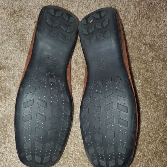 Geox Respira suede shoes loafers made in Italy size 38.5 (8.5 us size) - Picture 8 of 8